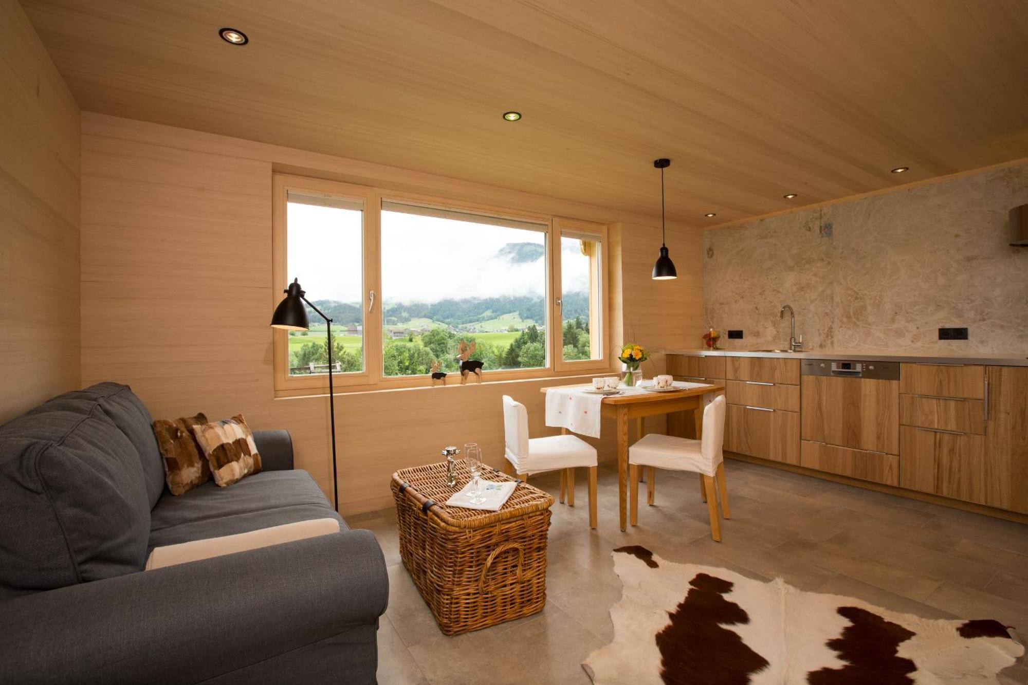 Ferienloft Waldblick Apartman Schwarzenberg im Bregenzerwald Kültér fotó