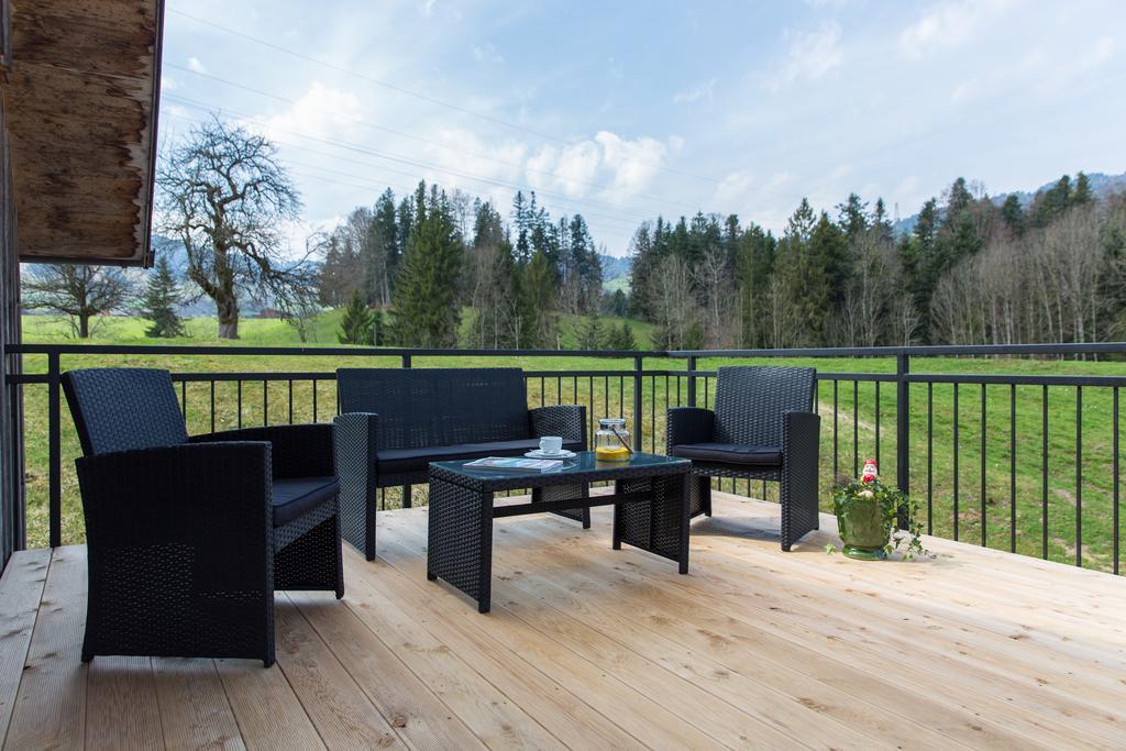 Ferienloft Waldblick Apartman Schwarzenberg im Bregenzerwald Kültér fotó